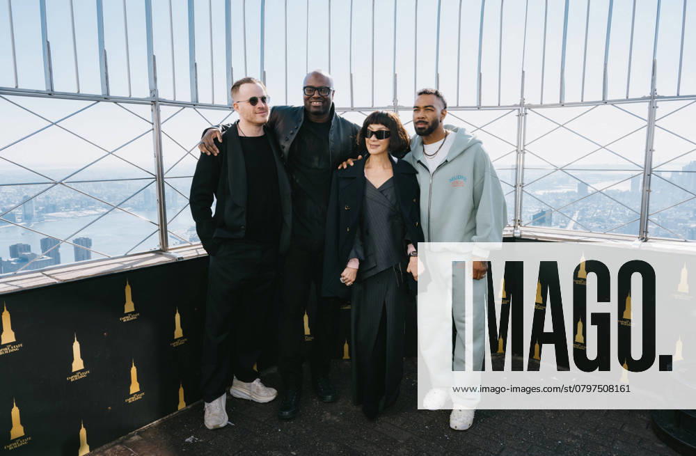 Bilder des Jahres 2025, Entertainment 01 Januar Entertainment Themen der Woche KW04 January 24, 2025, New York, Ny, United States: Rob Kazinky, Olatunde Osunsanmi, Michelle Yeoh, Omari Hardwick attend Star Trek: Section 31 Premiere Celebration in Partnership with World Central Kitchen to Support LA Wildfires Efforts at Empire State Building in New York. January 24, 2025. Dinara Khairova Zuma Press New York United States - ZUMAp281 20250124_zea_p281_002