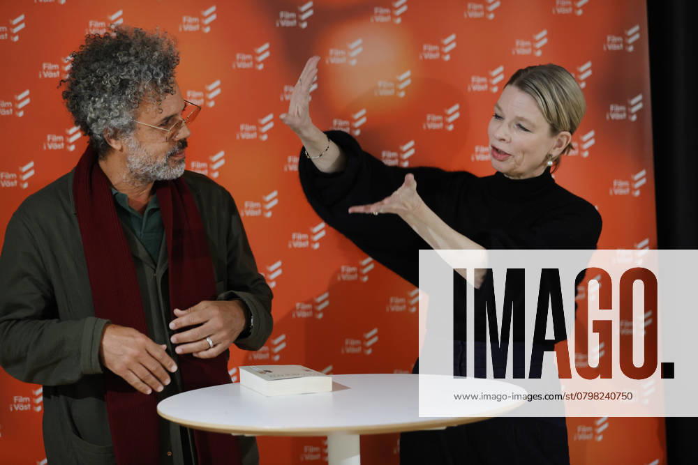 GÖTEBORG, SVERIGE 20250128 Regissören Mikael Marcimain och författaren Linn Ullmann fotograferade i samband med presentationen av SVT-serien Det dyrbara som bygger pa romanen med samma namn av Linn Ullmann. GÖTEBORG SVERIGE