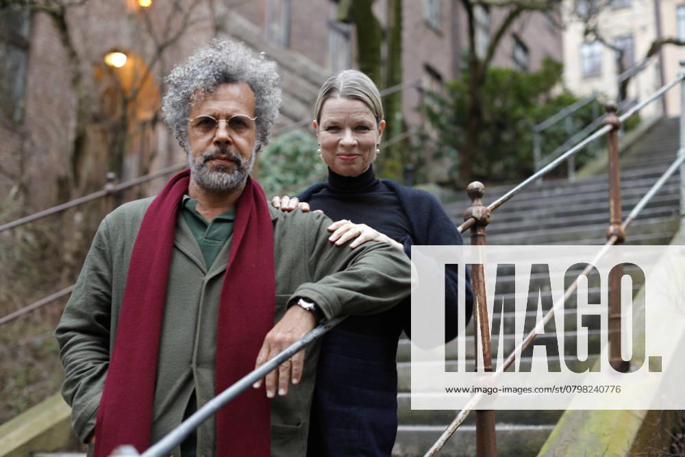 GÖTEBORG, SWEDEN 20250128 Director Mikael Marcimain and author Linn Ullmann photographed in connection with the presentation of the SVT series Det dyrbara, based on the novel of the same name by Linn Ullmann GÖTEBORG, SWEDEN