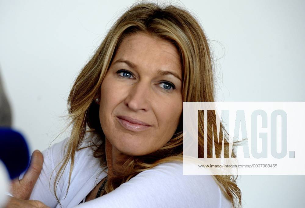 Tennis greats Steffi Graf of Germany during a press conference prior to the exhibition Advantage Tennis IV. in Prague on Tuesday, June 7, 2011. (CTKxPhoto KaterinaxSulova) CTKPhoto059201106070563901