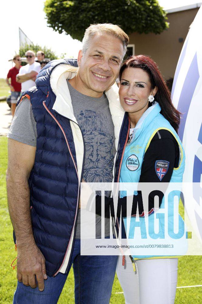 Karsten Speck und Sandra Dannenberg beim 10. GRK Golf Charity Masters 2017 in der Golfanlage Golfclub Leipzig im Golfresort Machern. Leipzig, 19.08.2017 Foto:xS.xGabschx xFuturexImage