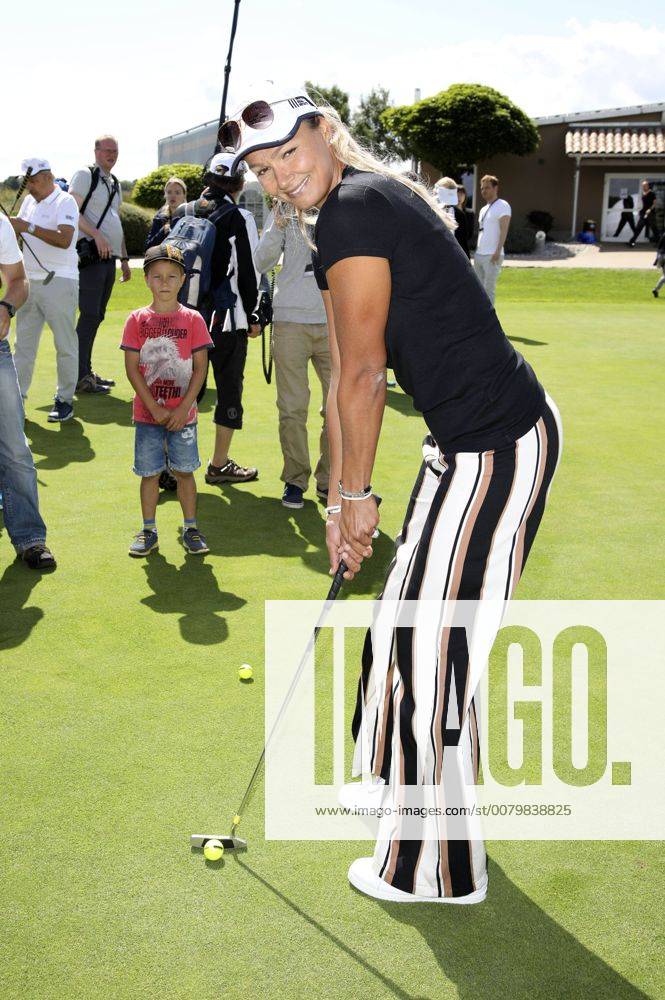 Franziska van Almsick beim 10. GRK Golf Charity Masters 2017 in der Golfanlage Golfclub Leipzig im Golfresort Machern. Leipzig, 19.08.2017 Foto:xS.xGabschx xFuturexImage