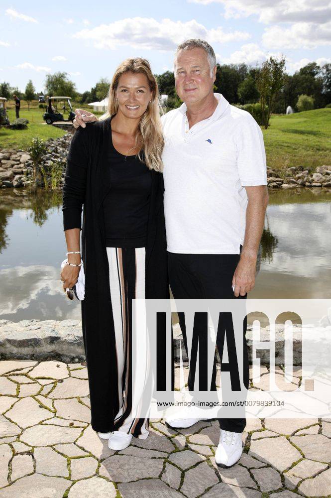 Franziska van Almsick mit Lebensgefährte Jürgen B. Harder beim 10. GRK Golf Charity Masters 2017 in der Golfanlage Golfclub Leipzig im Golfresort Machern. Leipzig, 19.08.2017 Foto:xS.xGabschx xFuturexImage