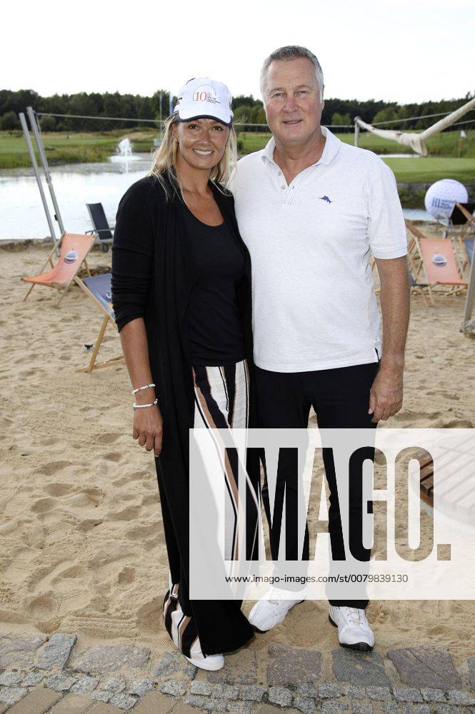 Franziska van Almsick mit Lebensgefährte Jürgen B. Harder beim 10. GRK Golf Charity Masters 2017 in der Golfanlage Golfclub Leipzig im Golfresort Machern. Leipzig, 19.08.2017 Foto:xS.xGabschx xFuturexImage