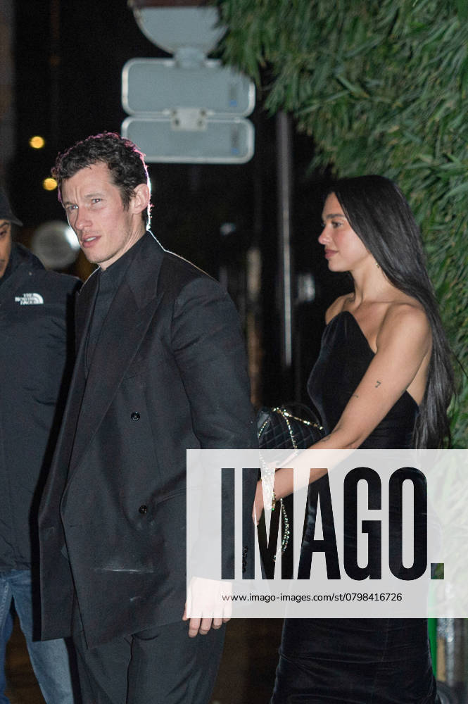 Exclusive People leaving Lenny Kravitzs party during Haute Couture Spring Summer 2025 fashion week Exclusive Dua Lipa and her fiancé Callum Turner People leaving Lenny Kravitzs party during Haute Couture Spring Summer 2025 fashion week on 28 January 2025 Yehiel Chekroune Bestimage Exclusive No web en Siosse Belgique Exit from Lenny Kravitzs party during Haute Couture Spring Summer 2025 fashion week on 28 January 2025 Paris France