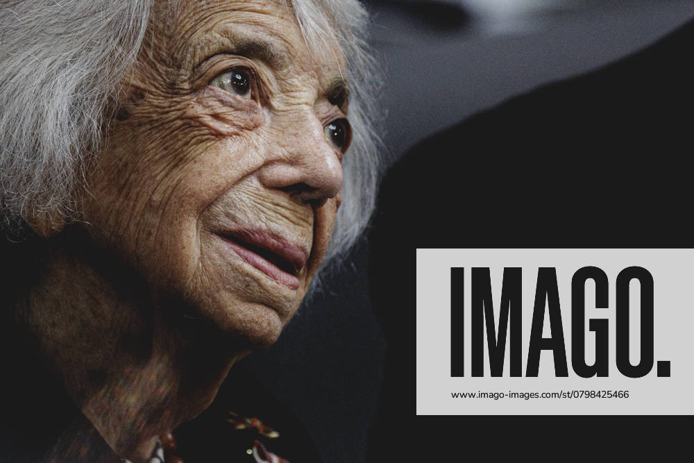 Margot Friedlaender, contemporary witness of the Holocaust, recorded during the commemoration ceremony in the German Bundestag for the victims of the Holocaust Berlin, 29 01 2025 Berlin Germany