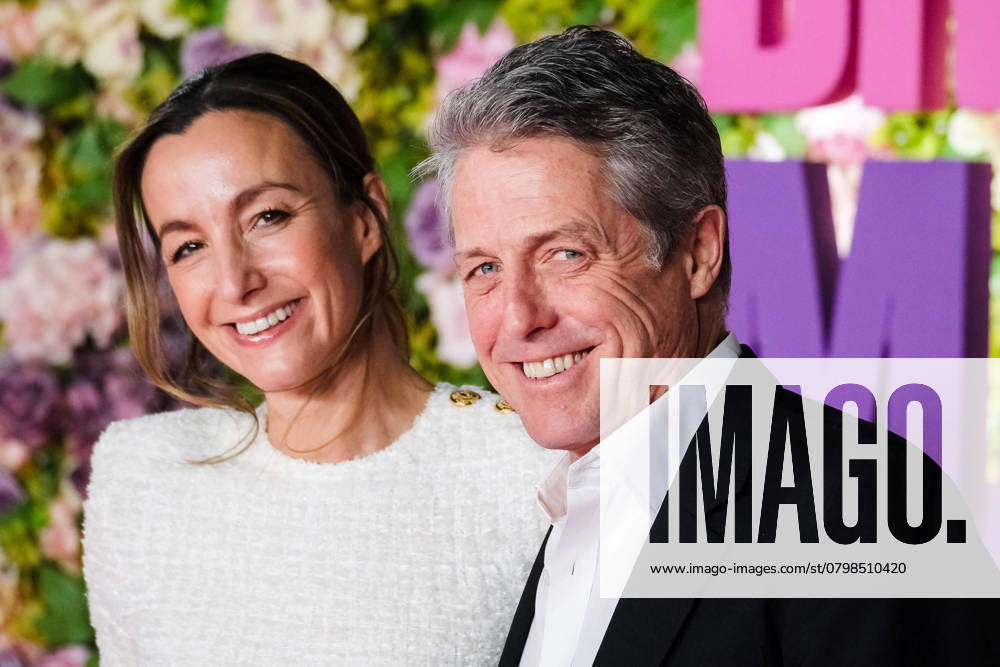World Premiere of Bridget Jones: Mad About the Boy on Wednesday 29 January 2025 Hugh Grant and Anna Elisabet Eberstein seen at the World Premiere of Bridget Jones: Mad About the Boy on Wednesday 29 January 2025 at Odeon Luxe Leicester Square, London. ., Credit:Julie Edwards Avalon UK, Westminster, London, Odeon Luxe Leicester Square