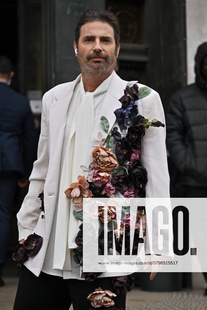PFW Haute Couture Elie Saab Outside Arrivals JR Richard Orlinski at Elie Saab show during Haute Couture Fashion Week in Paris, France on January 29, 2025. Photo by Julien Reynaud APS-Medias ABACAPRESS.COM Paris France