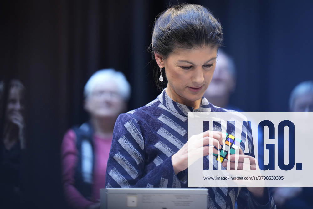 Deutschlandfunk, Humboldt Forum, Sahra Wagenknecht, BSW Studio 9, Humboldt Forum, Berlin, Deutschlandfunk, Gespräch, Sahra Wagenknecht, BSW, Zauberwürfel Berlin Berlin GER