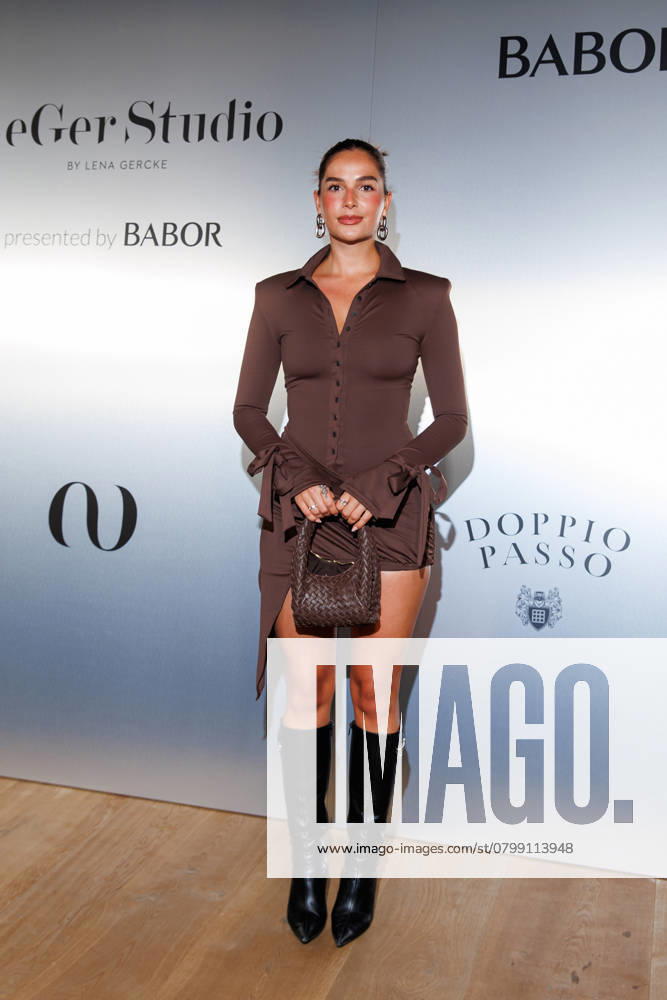Berlin Fashion Week LeGer Studio presented by Babor Diana Kaloev at LeGer Studio presented by Babor as part of Berlin Fashion Week Fall Winter 2025 at Reethaus im Flussbad on 01 02,2025 in Berlin