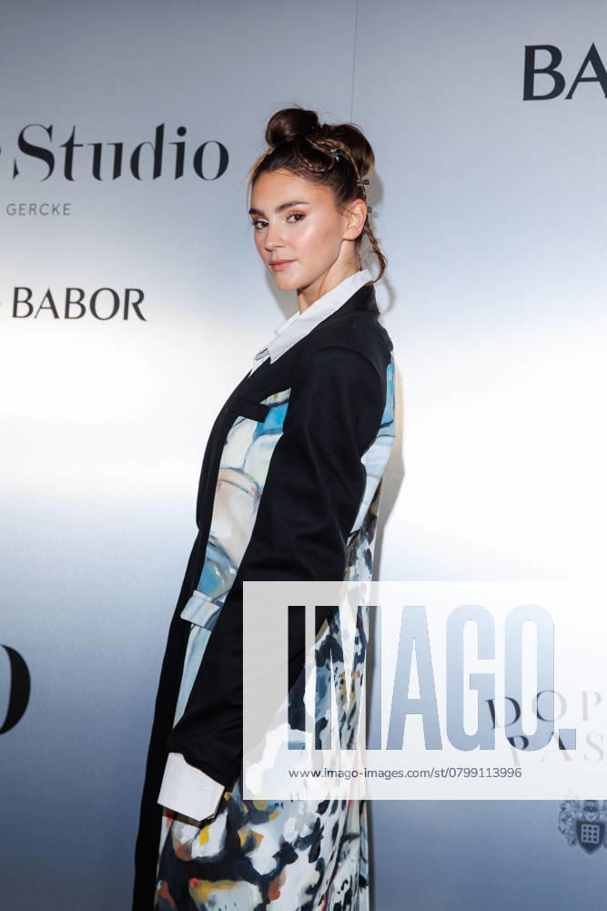 Berlin Fashion Week LeGer Studio presented by Babor Stefanie Giesinger at LeGer Studio presented by Babor as part of Berlin Fashion Week Fall Winter 2025 at Reethaus im Flussbad on 01 02,2025 in Berlin