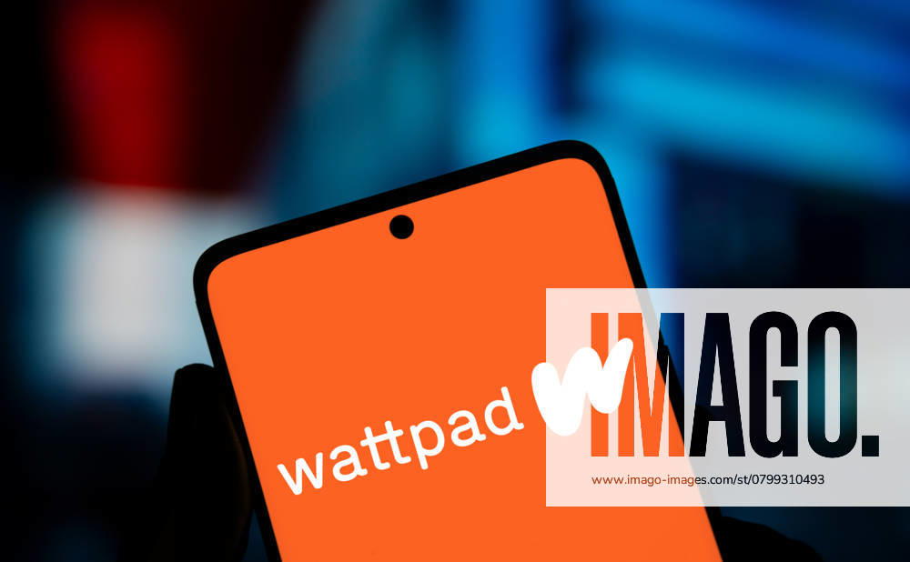 Dhaka, Bangladesch - 7. Januar 2025: Das Wattpad-Logo wird auf dem Smartphone angezeigt. Wattpad ist eine Plattform für den Austausch von Geschichten und die Verbindung mit der schreibenden Gemeinschaft. Dhaka, Bangladesh- 7 Jan 2025: wattpad logo is displayed on smartphone. Wattpad is a platform for sharing stories and connecting with the writing community.