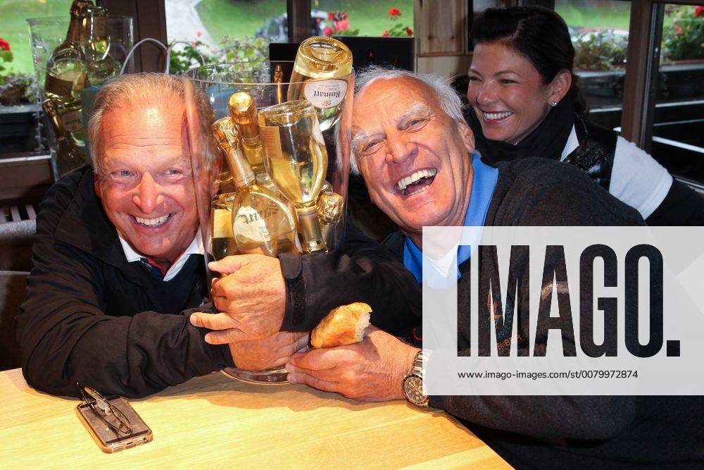 Rainer Bach (Saenger ãTruckstopÒ), Franz (Bulle) Roth, Tabaluga Golf Cup 2017 im Golfclub Tutzing in Tutzing am 02.09.2017