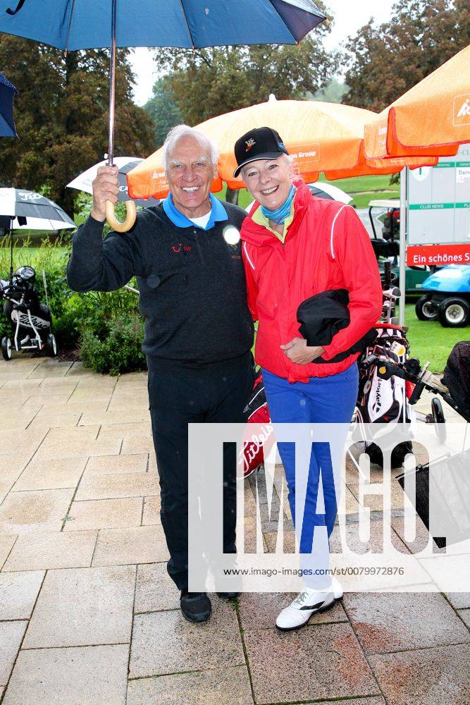 Franz (Bulle) Roth, Prinzessin Uschi Hohenlohe-Oehringen, Tabaluga Golf Cup 2017 im Golfclub Tutzing in Tutzing am 02.09.2017