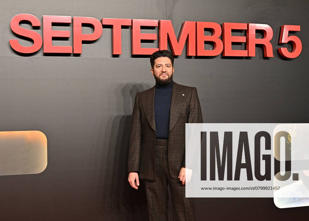 John Magaro attends ˜September 5 - UK Premiere at the Curzon Mayfair in London, England. UK. Tuesday 4th February 2025.