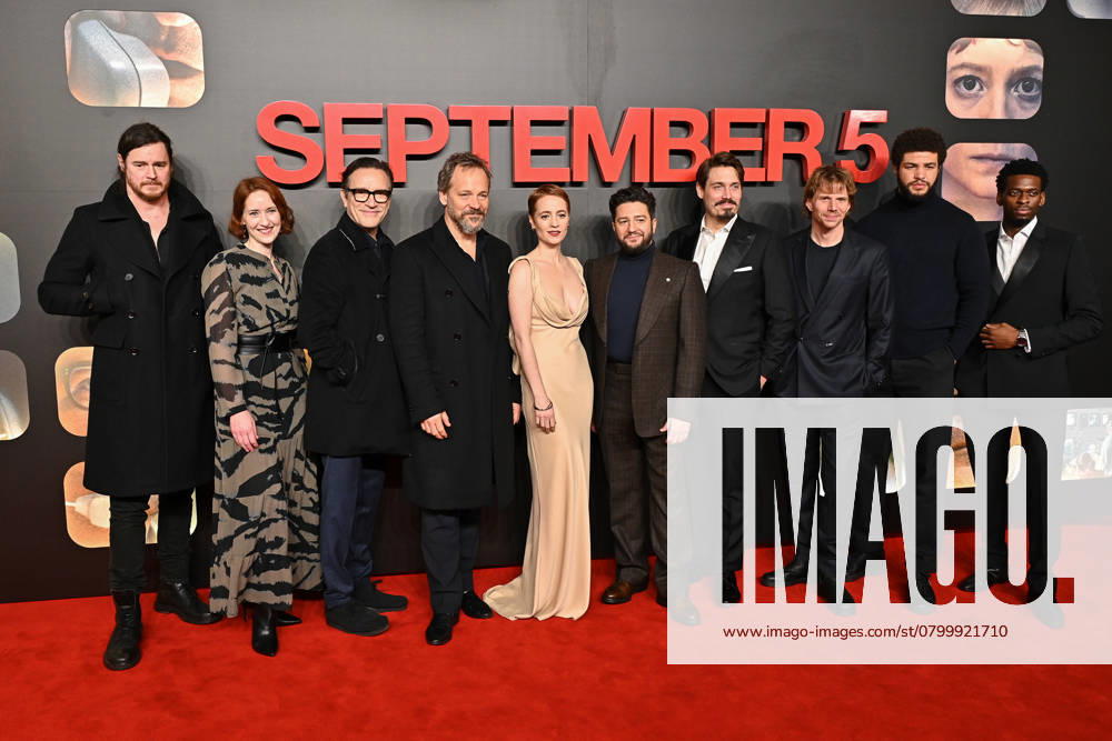 Benjamin Walker, Georgina Rich, Ben Chaplin, Peter Sarsgaard, Leonie Benesch, John Magaro, Moritz Binder, Tim Fehlbaum, Marcus Rutherford and Daniel Adeosun attends ˜September 5 - UK Premiere at the Curzon Mayfair in London, England. UK. Tuesday 4th February 2025.