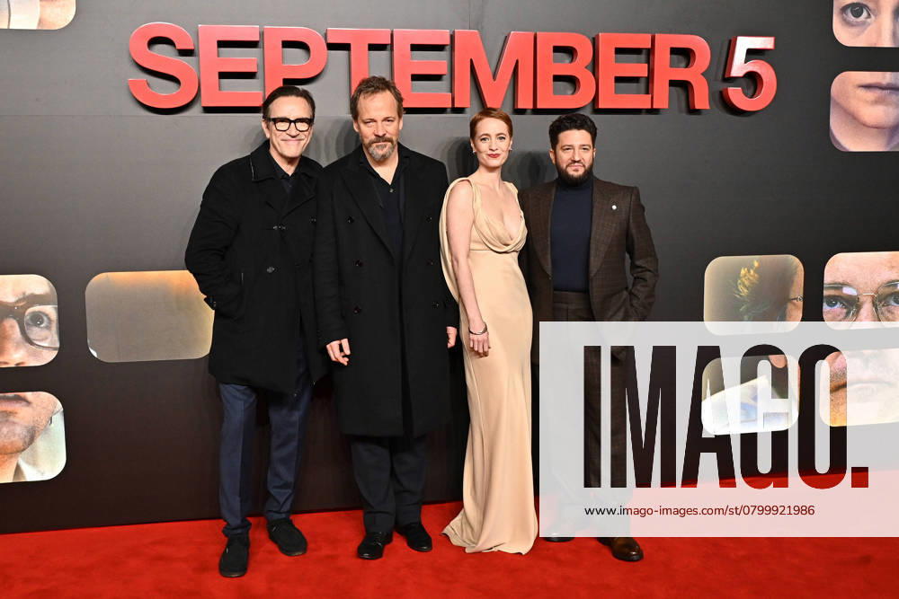 Ben Chaplin, Peter Sarsgaard, Leonie Benesch and John Magaro attends ˜September 5 - UK Premiere at the Curzon Mayfair in London, England. UK. Tuesday 4th February 2025.
