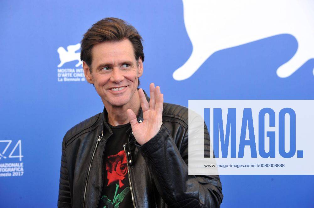 74th Venice Film Festival 2017 Photocall film JIM & ANDY: THE GREAT BEYOND - THE STORY OF JIM CARREY & ANDY KAUFMAN WITH A VERY SPECIAL, CONTRACTUALLY OBLIGATED MENTION OF TONY CLIFTON Pictured Jim Carrey