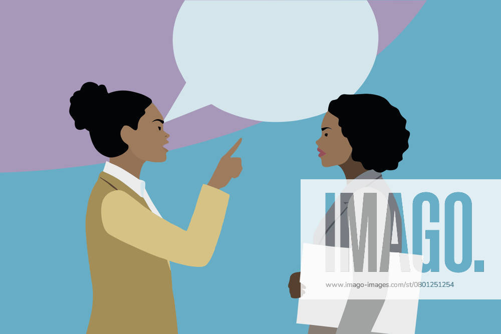 PR_ID26444_10534_BusinessIi.jpg Two businesswomen engage in a serious conversation in a contemporary office environment, showcasing a blend of determination and focus during their discussion., Property released Model Released AdalbertoRodriguez_ID26444_763068_008