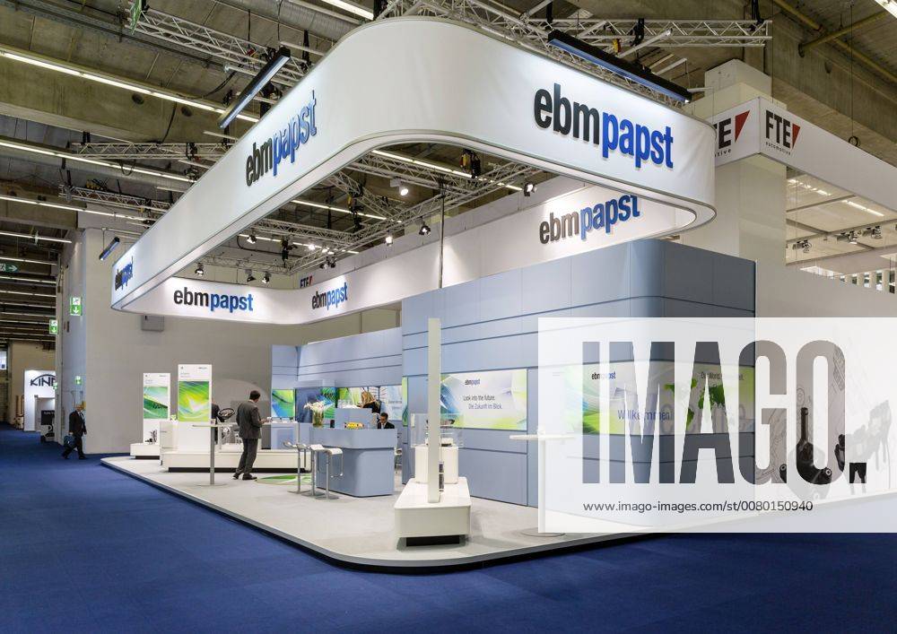 Germany Frankfurt at Main 12 09 2017 IAA 2017 Frankfurt Stand the Subcontractor EBM Pope â