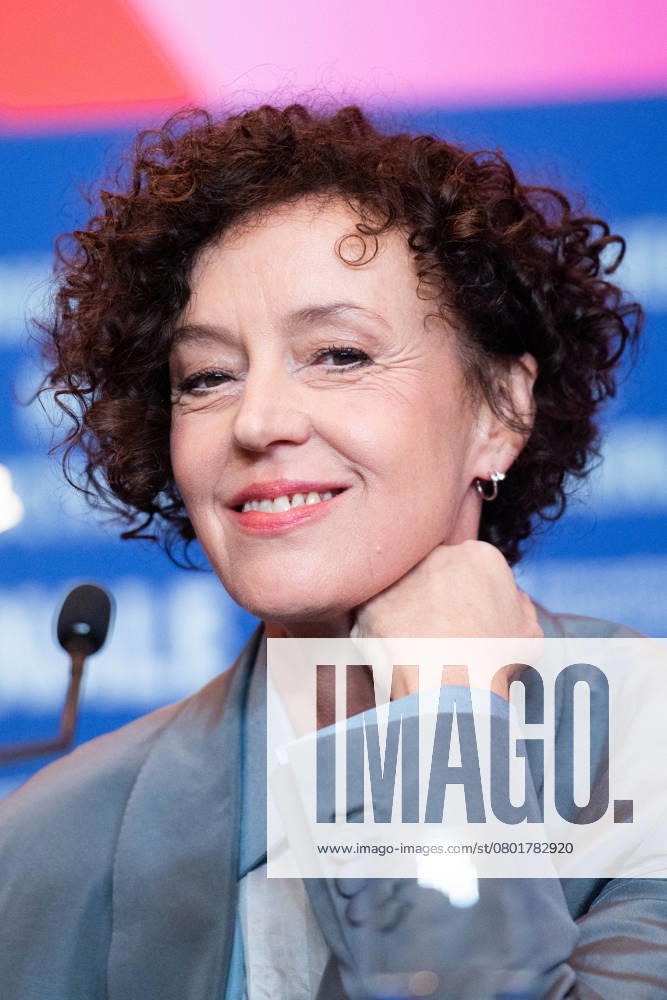 Berlinale Jury Press Conference Maria Schrader attending the Jury Press Conference during the 75th Berlinale International Film Festival Berlin at Grand Hyatt Hotel in Berlin, Germany, on February 13, 2024. Photo by Aurore Marechal ABACAPRESS.COM Berlin Germany