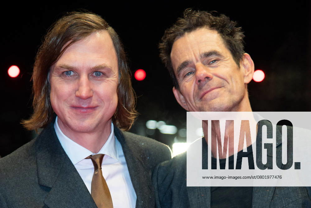 Berlinale Opening Red Carpet Lars Eidinger and Tom Tykwer attending the Opening red carpet of the 75th Berlin International Film Festival (Berlinale) in Berlin, Germany, on February 13, 2025. Photo by Aurore Marechal ABACAPRESS.COM Berlin Germany