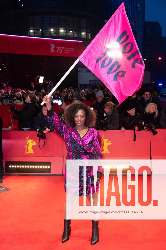 Berlinale Opening Red Carpet Denise M Baye attending the Opening red carpet of the 75th Berlin International Film Festival (Berlinale) in Berlin, Germany, on February 13, 2025. Photo by Aurore Marechal ABACAPRESS.COM Berlin Germany