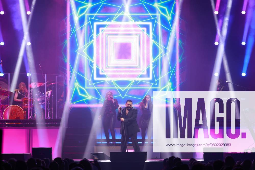 Alphaville, singer Marian Gold, in concert live at Tempodrom Berlin, 40 years of Alphaville, Berlin