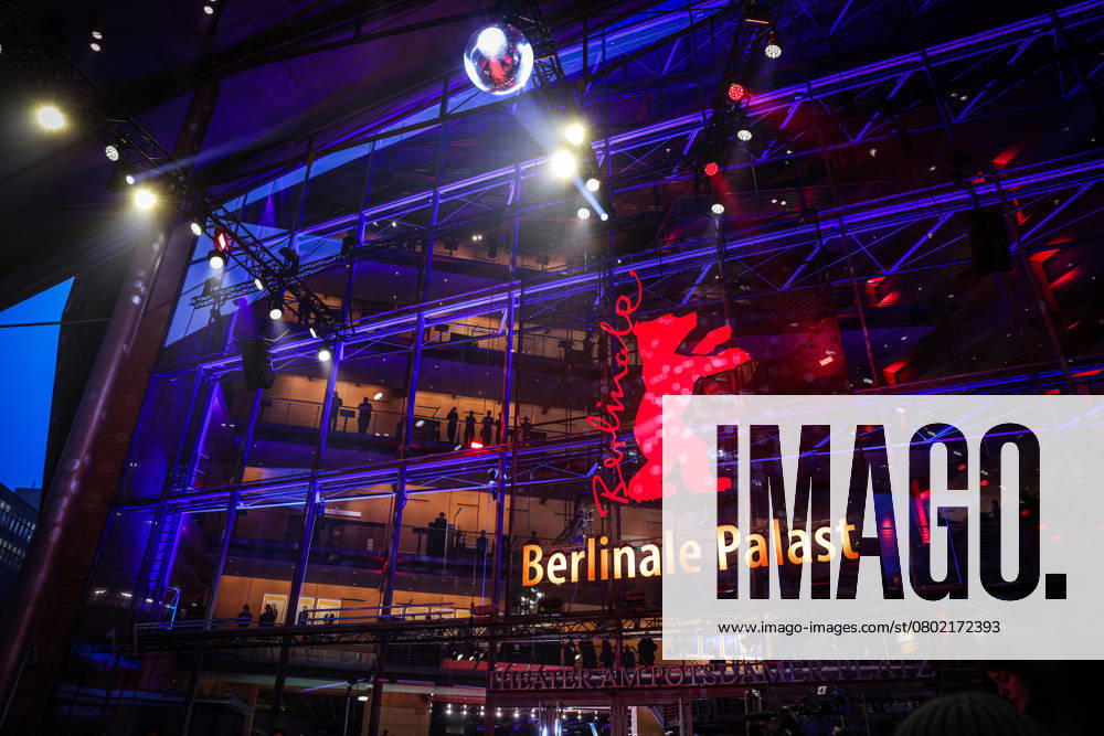 Opening 75 Berlin International Film Festival Atmosphere Feature Exterior view Opening of the 75th Berlin International Film Festival Berlinale at the Berlinale Palast Premiere THE LIGHT