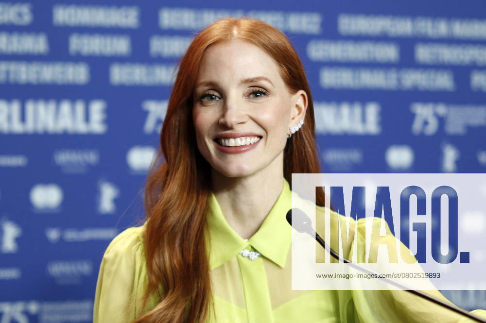 Jessica Chastain bei der Pressekonferenz zum Kinofilm Dreams auf der Berlinale 2025 75. Internationale Filmfestspiele Berlin im Hotel Grand Hyatt. Berlin, 15.02.2025 Foto:xC.xTamckex xFuturexImagex dreams_5274