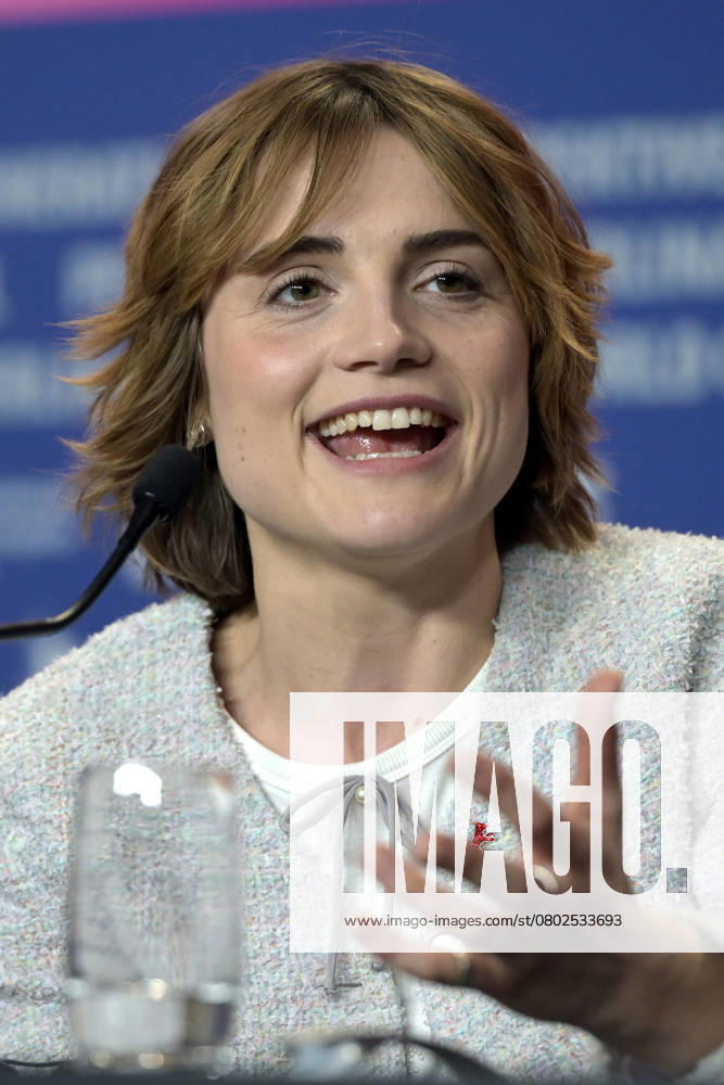 Mala Emde at the press conference for the feature film Köln 75 at the Berlinale 2025 75 Berlin International Film Festival at the Hotel Grand Hyatt Berlin, 15 02 2025 Foto:xC.xNiehausx xFuturexImagex koeln_5214