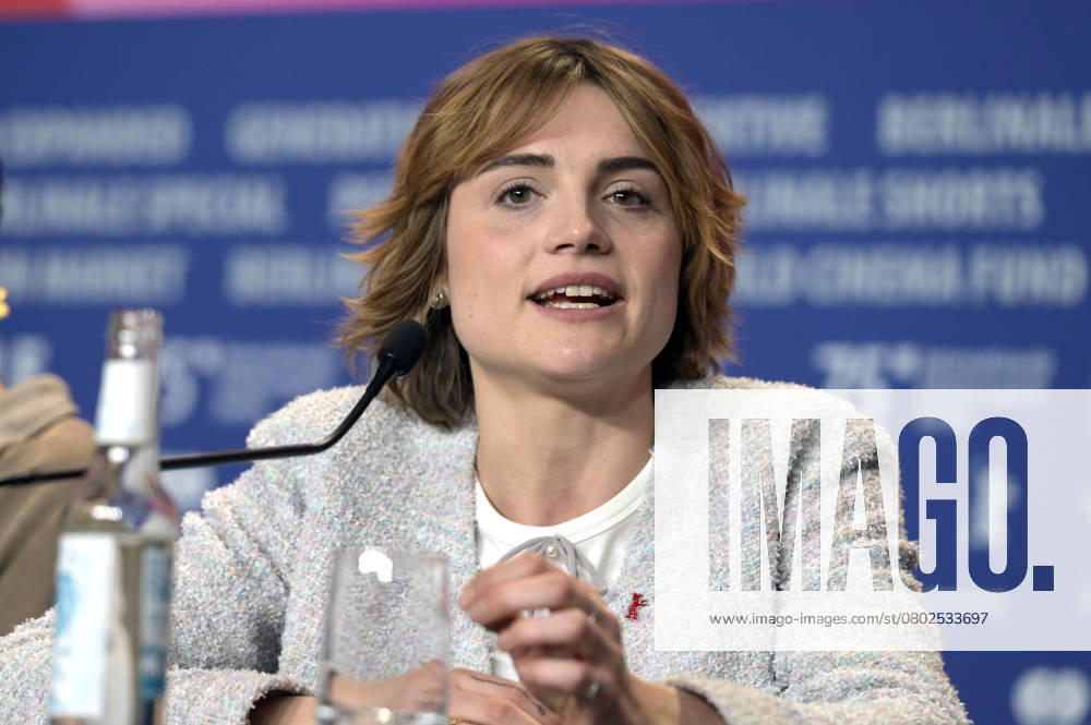 Mala Emde at the press conference for the feature film Köln 75 at the Berlinale 2025 75 Berlin International Film Festival at the Hotel Grand Hyatt Berlin, 15 02 2025 Foto:xC.xNiehausx xFuturexImagex koeln_5217