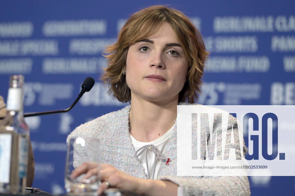 Mala Emde at the press conference for the feature film Köln 75 at the Berlinale 2025 75 Berlin International Film Festival at the Hotel Grand Hyatt Berlin, 15 02 2025 Foto:xC.xNiehausx xFuturexImagex koeln_5218