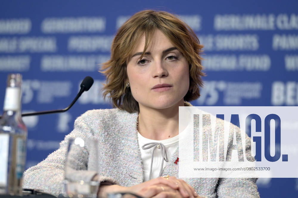 Mala Emde at the press conference for the feature film Köln 75 at the Berlinale 2025 75 Berlin International Film Festival at the Hotel Grand Hyatt Berlin, 15 02 2025 Foto:xC.xNiehausx xFuturexImagex koeln_5219