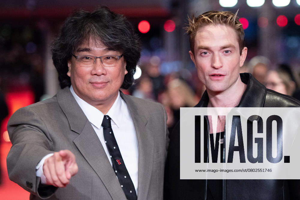 Berlinale Mickey 17 Premiere Bong Joon-ho and Robert Pattinson attending the Mickey 17 Premiere during the 75th Berlin International Film Festival (Berlinale) in Berlin, Germany, on February 15, 2025. Photo by Aurore Marechal ABACAPRESS.COM Berlin Germany
