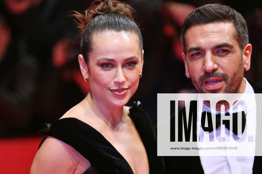 Berlinale Palast, Red Carpet Berlinale 2025 Opening Jessica Riso and Elyas M Barek