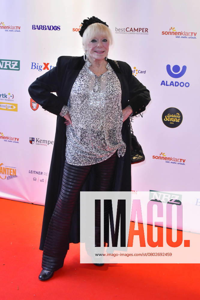 Elke Summer Actress to Guest at the award Ceremony the Golden Sun Awards 2021 at Wonderland in Kalkar on Saturday 28 08 2021 in Kalkar NRW Germany