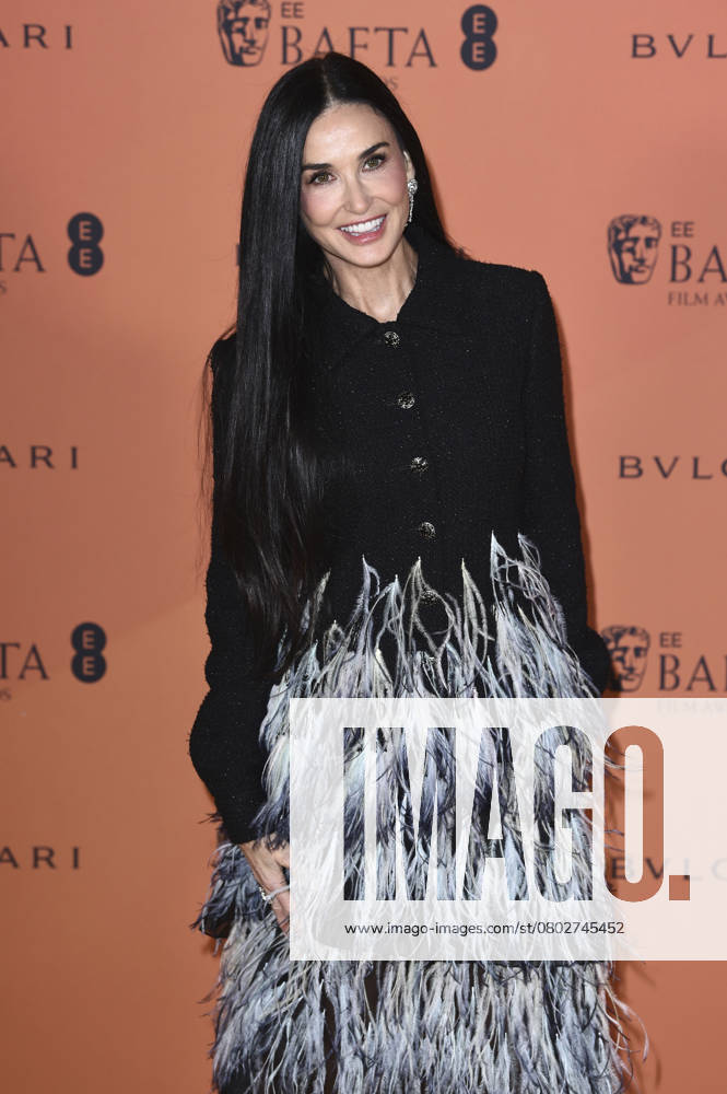 Demi Moore at the nominees party of the BAFTA Film Awards 2025 78th British Academy Film Awards at the National Gallery London, 15 02 2025 Foto:xS.xFuturexImagex bafta_nominees_5365