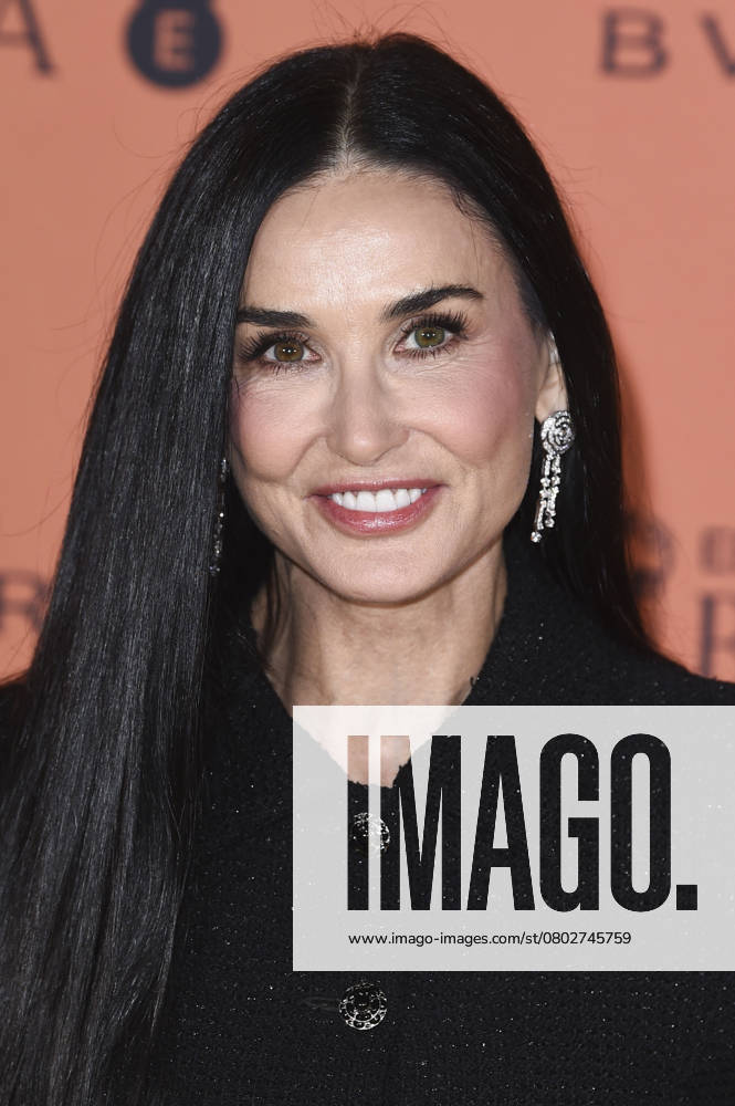 Demi Moore bei der Nominierten-Party der BAFTA Film Awards 2025 78th British Academy Film Awards in der National Gallery. London, 15.02.2025 Foto:xS.xFuturexImagex bafta_nominees_5369