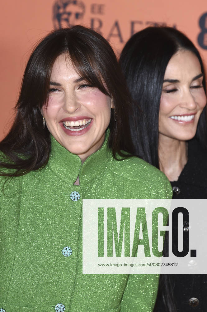 Scout Willis mit Mutter Demi Moore bei der Nominierten-Party der BAFTA Film Awards 2025 78th British Academy Film Awards in der National Gallery. London, 15.02.2025 Foto:xS.xFuturexImagex bafta_nominees_5378