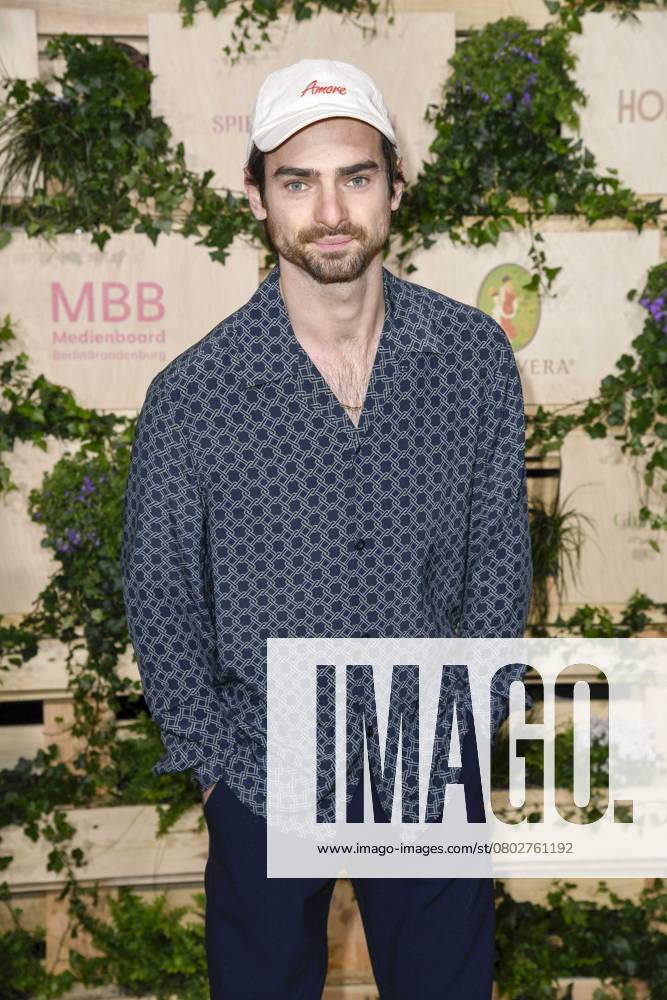 Aaron Hilmer Actor at the Medienboard Party at Holzmarkt in Berlin at the 75th Berlin International Film Festival on February 15, 2025 in Berlin Berlin Germany