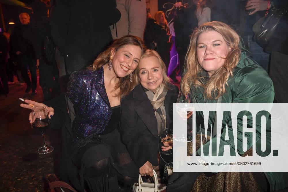 Britta Steffenhagen Christine Urspruch and Gisa Flake Actresses as guests at the Medienboard Party at Holzmarkt in Berlin at the 75th Berlin International Film Festival on 15 02 2025 in Berlin Berlin Germany