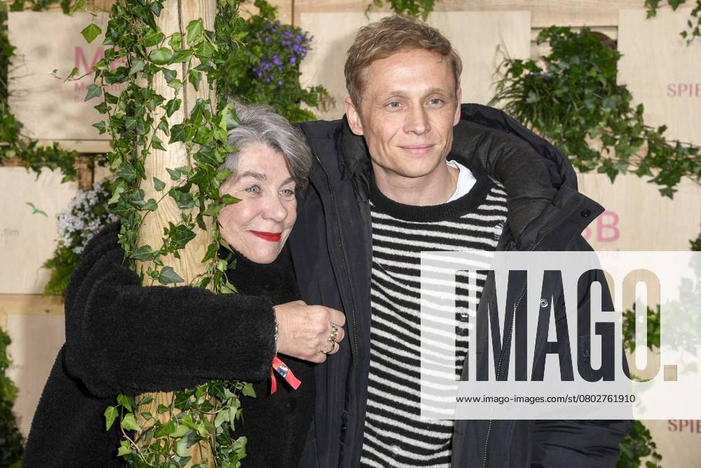 Kirsten Niehuus and Matthias Schweighöfer Actors as guests at the Medienboard Party at Holzmarkt in Berlin at the 75th Berlin International Film Festival on 15 02 2025 in Berlin Berlin Germany