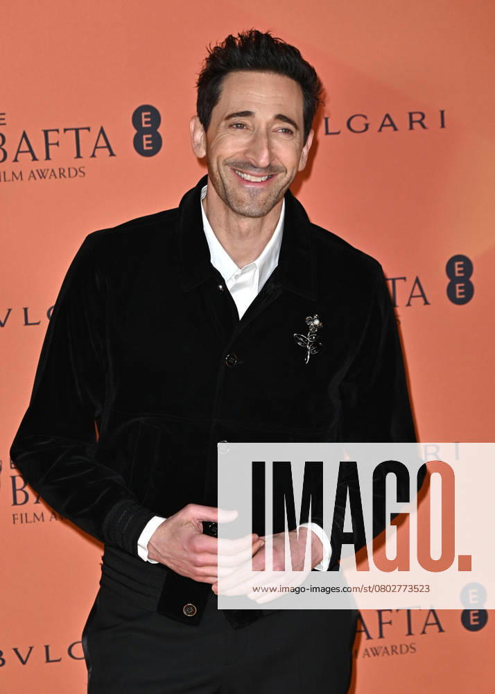 Adrien Brody attends the EE BAFTA Film Awards Nominees Party 2025, Supported by Bvlgari , at The National Gallery in London, England. UK. Saturday 15th February 2025.