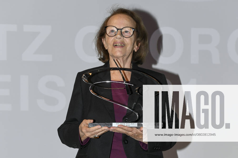 Gudrun Ritter at the award Ceremony of Goetz George Price on 21 November 2021 at Empress Friedrich House in Berlin Berlin Germany