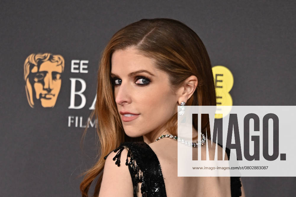 Anna Kendrick attends the 2025 EE BAFTA Film Awards at The Royal Festival Hall in London, England. UK. Sunday 16th February 2025.