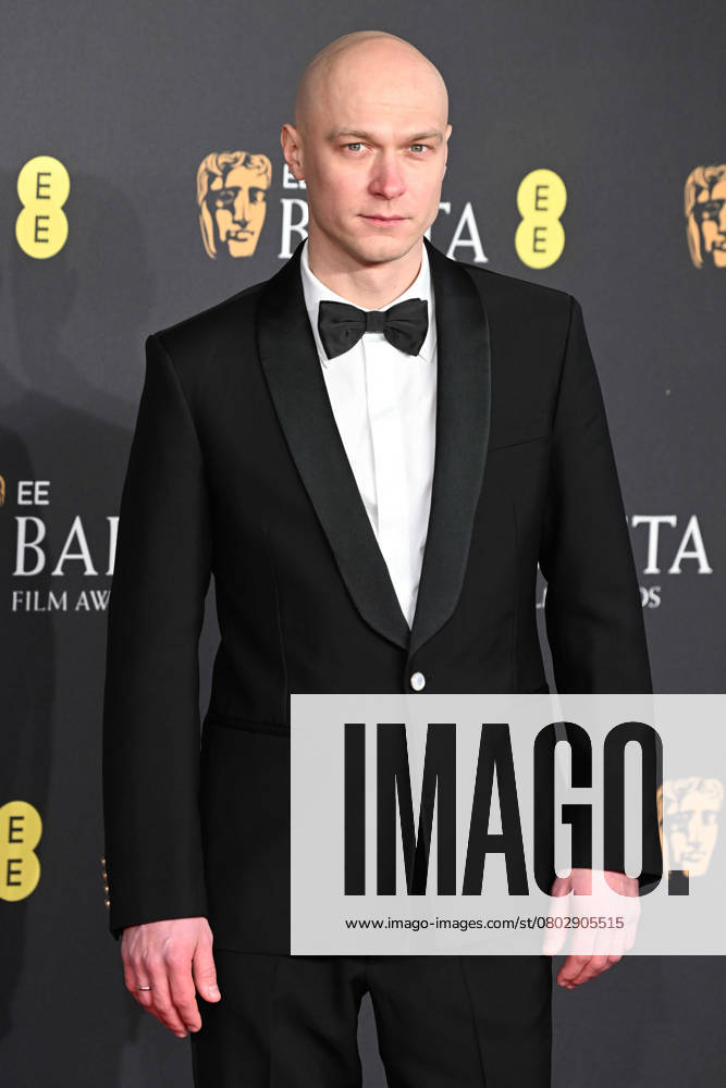 Russian actor Yuriy Borisov attends the EE BAFTA Film Awards 2025 at The Royal Festival Hall in London, England on Sunday, February 16, 2025. LON20250216205 RUNExHELLESTAD