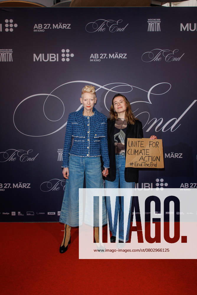 MUBI Preview Screening The End Tilda Swinton and Luisa Neubauer at the MUBI Preview Screening for the feature film THE END on the occasion of the 75th Berlinale at the Astor Filmlounge on 16 02 2025 in Berlin