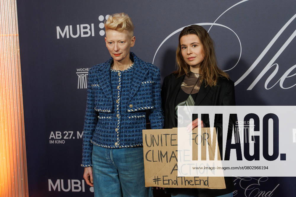 MUBI Preview Screening The End Tilda Swinton and Luisa Neubauer at the MUBI Preview Screening for the feature film THE END on the occasion of the 75th Berlinale at the Astor Filmlounge on 16 02 2025 in Berlin
