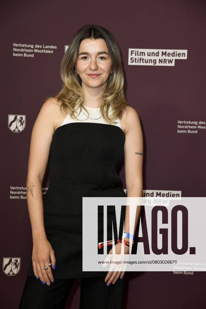 Maria Popov as a guest at the 22 NRW Reception of the State of NRW and the Film und Medienstiftung NRW at the Representation of the State of North Rhine-Westphalia in Berlin at the 75 International Film Festival on 16 02 2025 in Berlin Berlin Germany